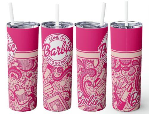 Barbie Pink Tumbler Wrap